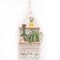 2-Tier Macramé Wall Hanging Shelves – Boho Floating Wood Shelves with Hooks for Plants, Photos, and Storage, Perfect for Bedroom, Living Room, or Bathroom
